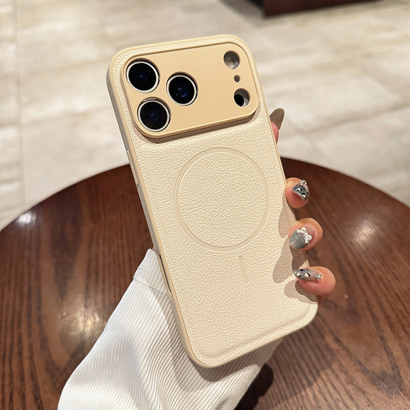 📱 Fingeravtrycksavvisande | Magnetiskt telefonfodral | iPhone 11-17