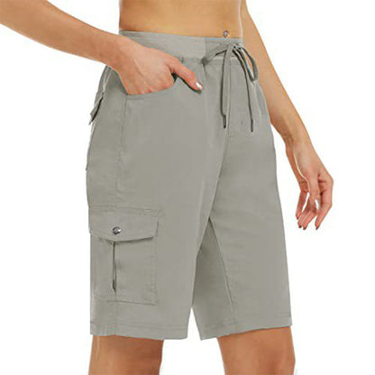 Snabbtorkande cargoshorts med fickor | DAM