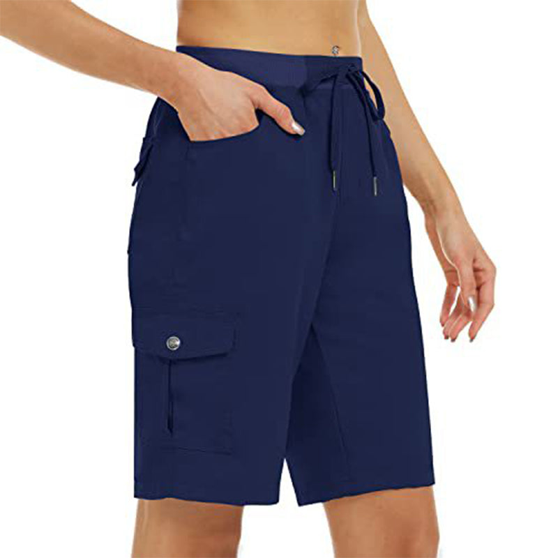 Snabbtorkande cargoshorts med fickor | DAM