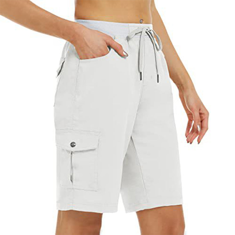 Snabbtorkande cargoshorts med fickor | DAM