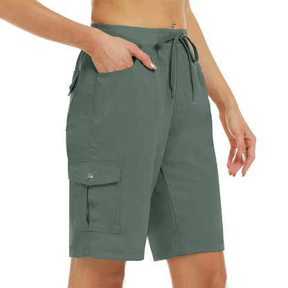 Snabbtorkande cargoshorts med fickor | DAM