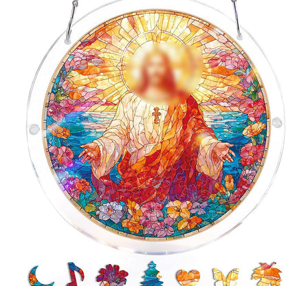 Hängande akrylpussel med 83 bitar | Solfångare
