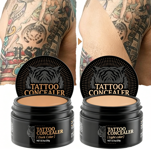Vattentålig concealer för ärr och tatueringar