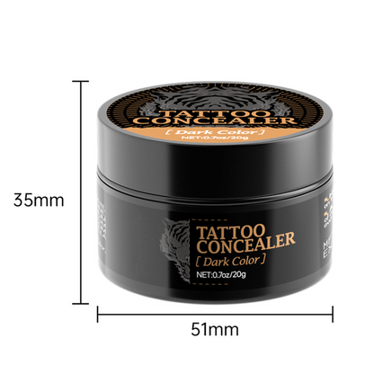 Vattentålig concealer för ärr och tatueringar