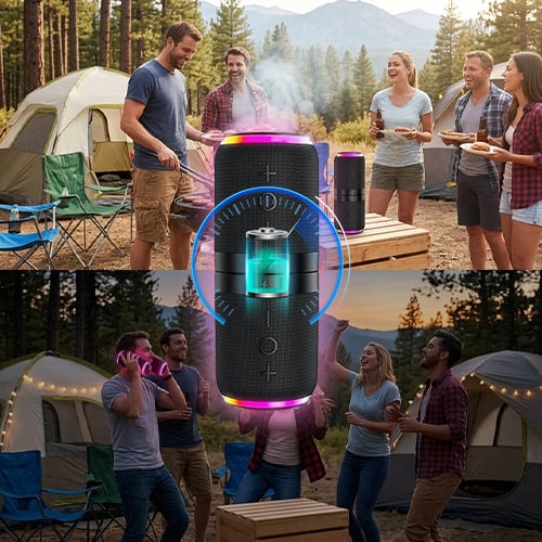 2-i-1 Magnetisk Bluetooth-högtalare